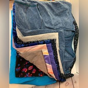 Lululemon Bundle 9 Racer Back Running Tank Tops Size 10 38”